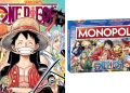 "One Piece" the Anime (Left), "One Piece" the Monopoly Box Set Game (Right)