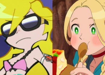 Panty Anarchy (Left) from 'Panty And Stocking' and Marcille (Right) from 'Delicious In Dungeon' (Studio TRIGGER)