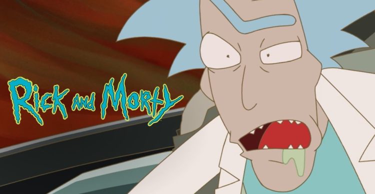 A Still from "Rick And Morty: The Anime"