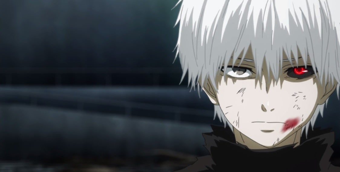 A still from "Tokyo Ghoul"