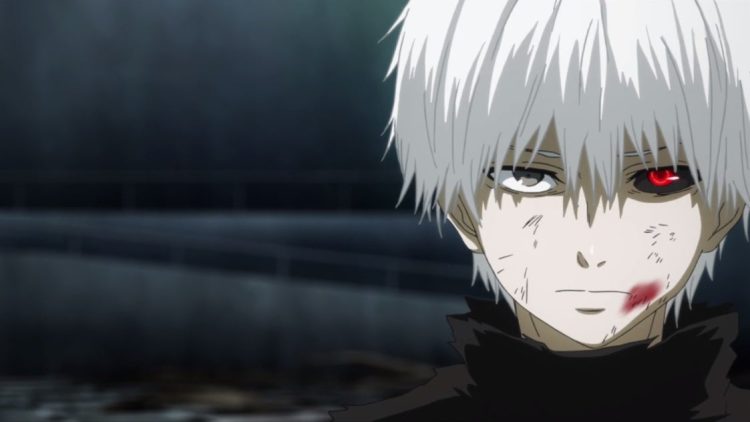 A still from "Tokyo Ghoul"