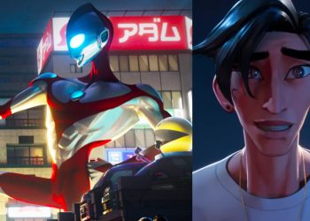 A Still from the 'Ultraman; Rising' trailer (Left), A Character from the Netflix film (Right)