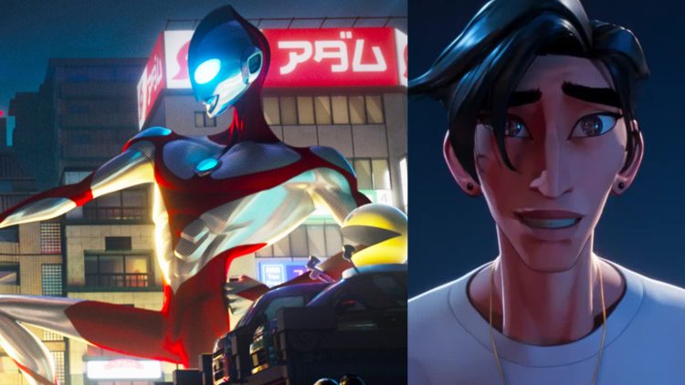 A Still from the 'Ultraman; Rising' trailer (Left), A Character from the Netflix film (Right) (Tsuburaya Productions)