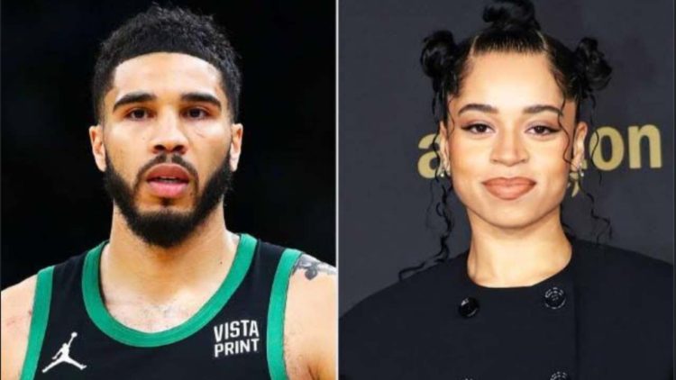 Ella Mai and Jayson Tatum