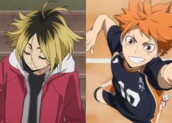 Kenma (Left) And Hinata from 'Haikyuu!!: The Dumpster Battle' (Production I.G)