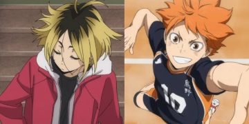 Kenma (Left) And Hinata from 'Haikyuu!!: The Dumpster Battle' (Production I.G)