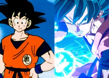 Goku from the 'Dragon Ball Z' Anime (Left) and 'Dragon Ball: Sparking Zero' (Spike Chunsoft)