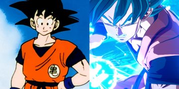 Goku from the 'Dragon Ball Z' Anime (Left) and 'Dragon Ball: Sparking Zero' (Spike Chunsoft)