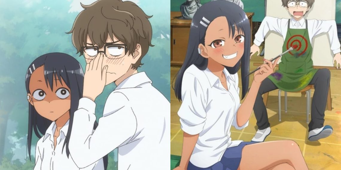 Nagatoro and Hachioji from 'Don't Toy With Me, Miss Nagatoro' (Telecom Animation Film)