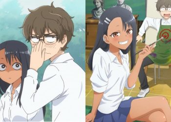 Nagatoro and Hachioji from 'Don't Toy With Me, Miss Nagatoro' (Telecom Animation Film)