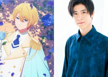 Aquamarine Hoshino's (Left) voice actor Takeo Otsuka (Right) from 'Oshi No Ko' (Studio Doga Kobo)