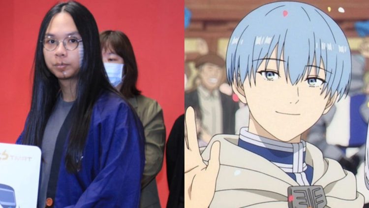 Xu Ruixian (Left) and his inspiration, Himmel (Right) from 'Frieren: Beyond Journey's End' (Studio MADHOUSE)