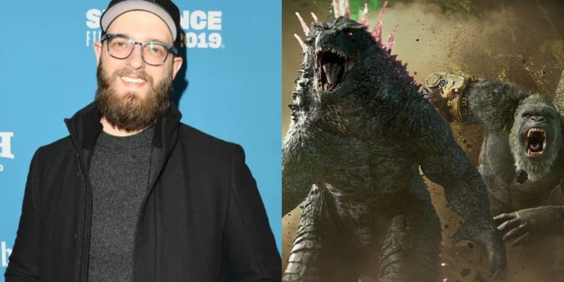 Grant Sputore (Left) will be directing the the movie in the 'Godzilla vs Kong' (Right) franchise (Legendary Pictures)