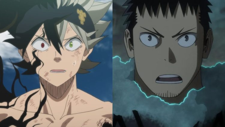 Asta (Left) from 'Black Clover' (Studio Pierrot), Kafka (Right) from 'Kaiju No. 8' (Production I.G)