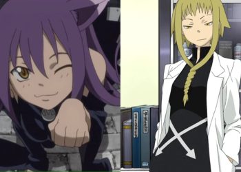 Blair (Left) and Medusa (Right) from 'Soul Eater' (Studio Bones)