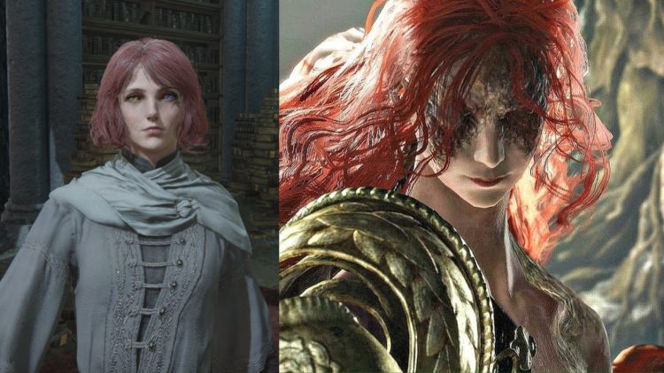 Milena (Left) and Malenia (Right) from 'Elden Ring' (FromSoftware Inc.)