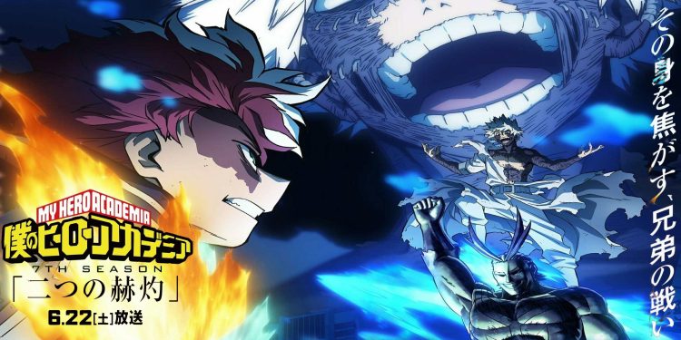 My Hero Academia Reveals New Visual Teasing Intense Showdown Between Shoto Todoroki And Villain Dabi