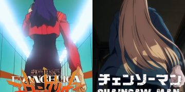 Neon Genesis Evangelion and Chainsaw Man (Mappa)