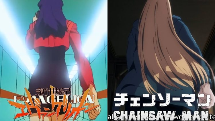 Neon Genesis Evangelion and Chainsaw Man (Mappa)