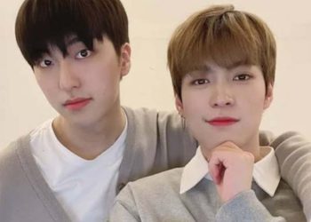 OMEGA X Members Hwichan and Sebin