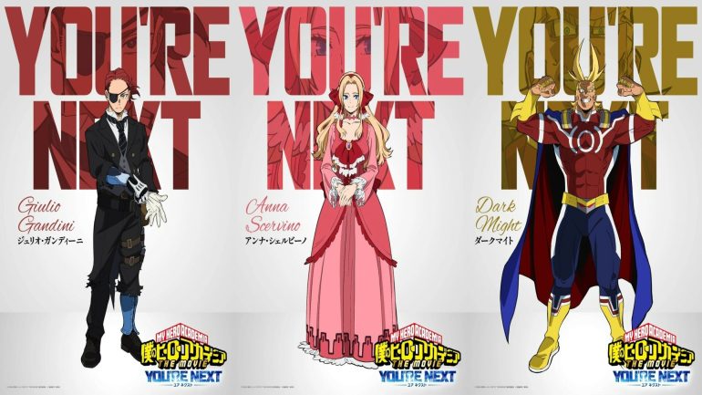 My Hero Academia The Movie: You're Next Introduces Key Characters Ahead ...