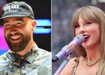 Taylor Swift and Travis Kelce