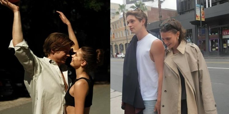 Damian Hardung and Harriet Herbig-Matten of The Maxton Hall (Credit: Prime Video)