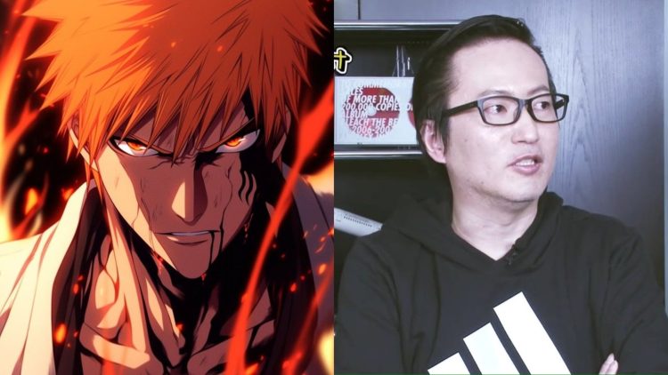 Kurosaki Ichigo (Left) from 'Bleach' (Studio Pierrot), created by Tite Kubo (Right)
