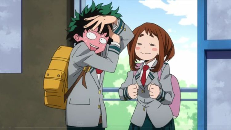 Deku and Uraraka