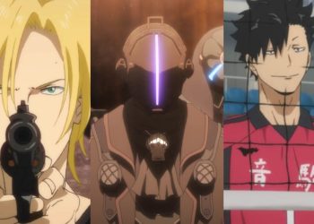 Ash from 'Banana Fish' (Left) (MAPPA), Bondrewd from 'Made In Abyss' (Middle) (Kinema Cintrus), Kuroo Tetsuro from 'Haikyu!!' (Right) (Production I.G)