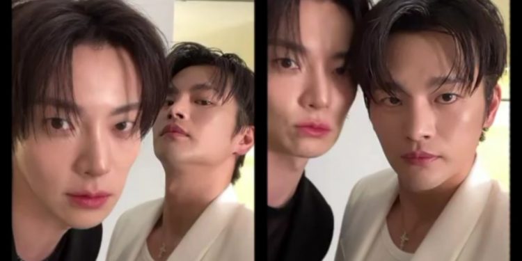 Couple shoot of Seo In Guk and Ahn Jae Hyun