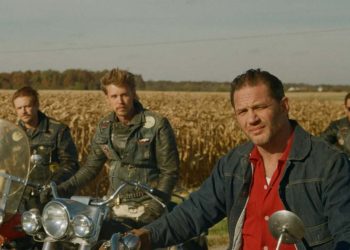 A scene from The Bikeriders (Credit: YouTube)