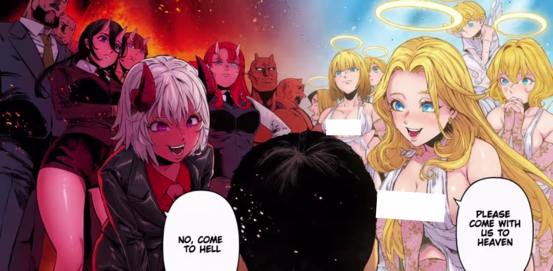 Heaven meme from Top 20 Most Loved Anime Of All Time On Hulu