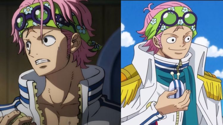 Koby’s confrontation with Luffy isn’t about stopping the Pirate King, but about protecting the Marines and preserving order