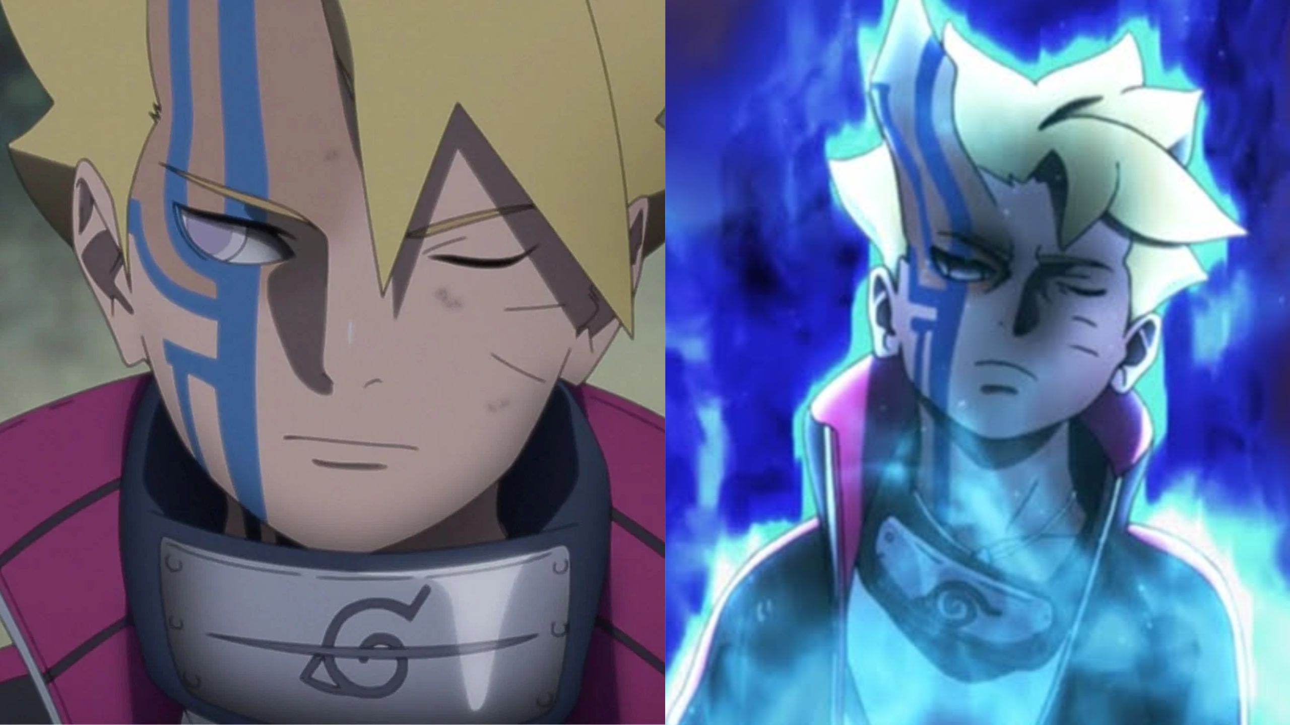 Boruto Two Blue Vortex Chapter 13: Kawaki's Epic Battle with Momoshiki and Boruto's Jogan Awakening Threaten Konoha