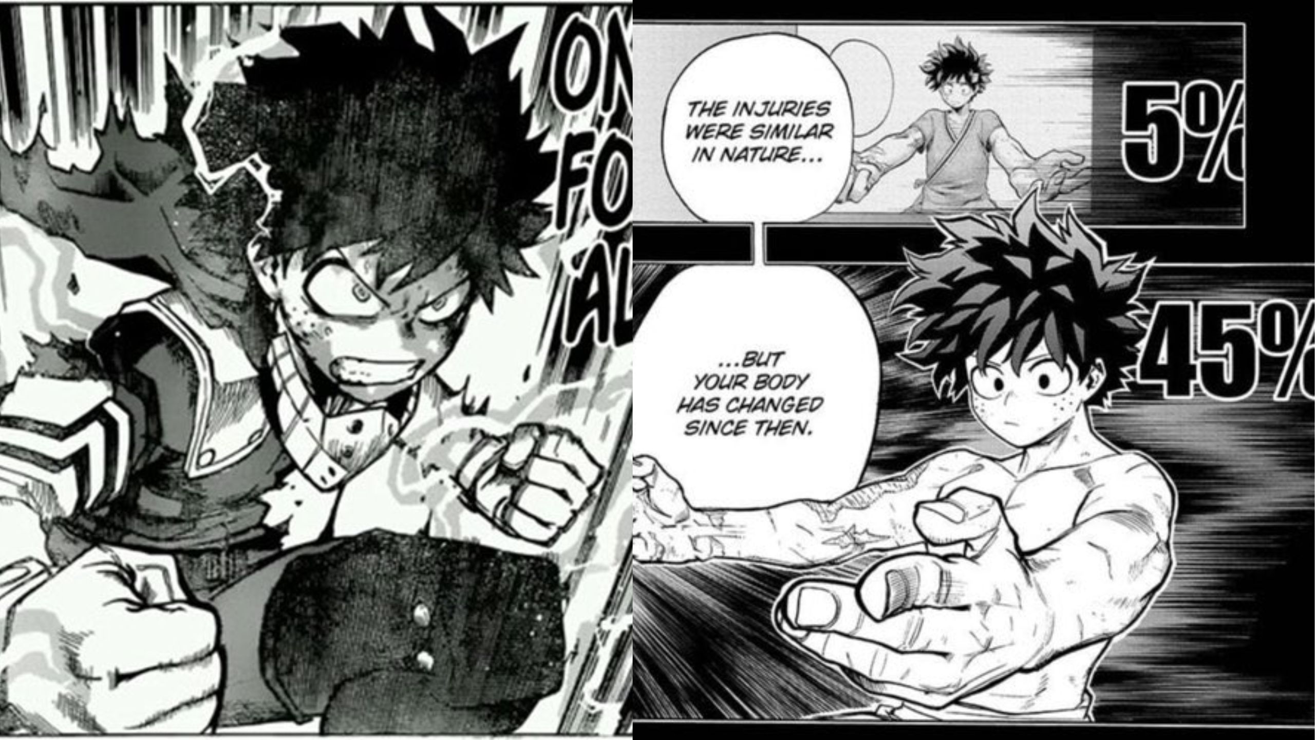 My Hero Academia ends with Deku failing to master One For All fully, missing his goal of surpassing All Might