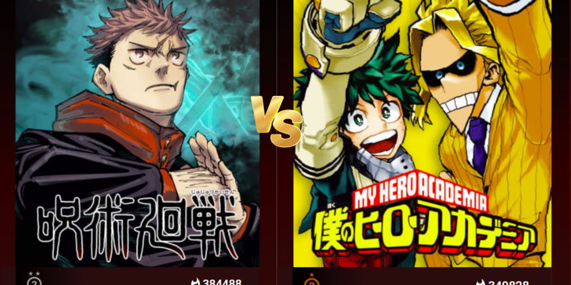 My Hero Academia finale surpasses Boruto and One Piece in rankings but falls short of Jujutsu Kaisen's dominance