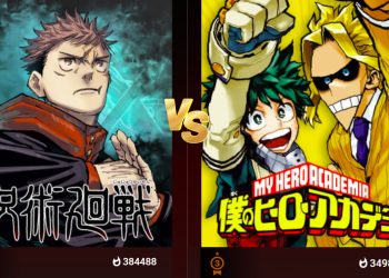 My Hero Academia finale surpasses Boruto and One Piece in rankings but falls short of Jujutsu Kaisen's dominance