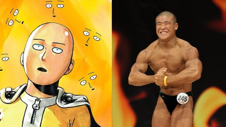 One Punch Man creator Yusuke Murata’s son takes second place in national bodybuilding contest.