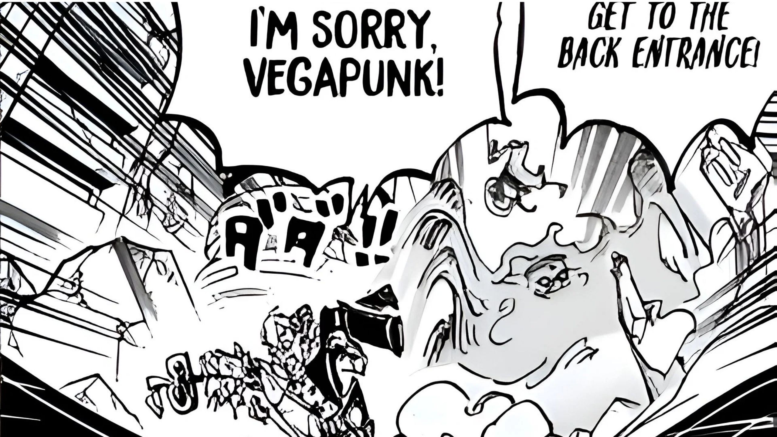  One Piece Chapter 1123: Sanji Struggles with Vegapunk’s Self-Sacrifice as Joy Boy’s Conqueror’s Haki Overwhelms Marines and Unravels Hidden Truths on Egghead