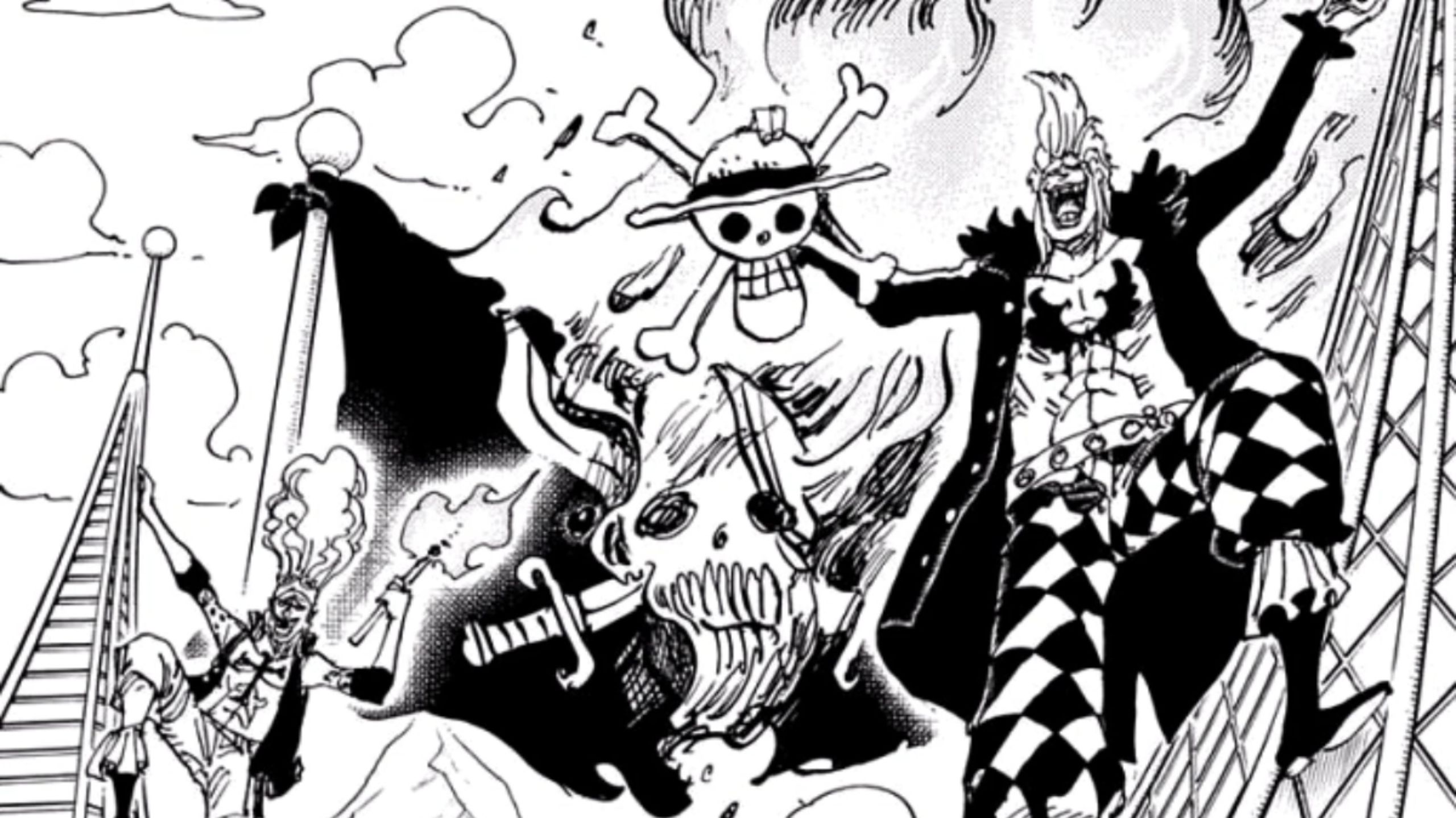 One Piece builds tension between Shanks and Bartolomeo through a dramatic encounter and foreshadowing in the cover story