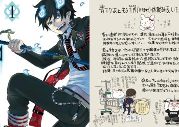 Blue Exorcist Creator Takes Health Hiatus, Manga Set to Return in December