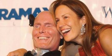 Dana Reeve and Christopher Reeve (Credit: YouTube)