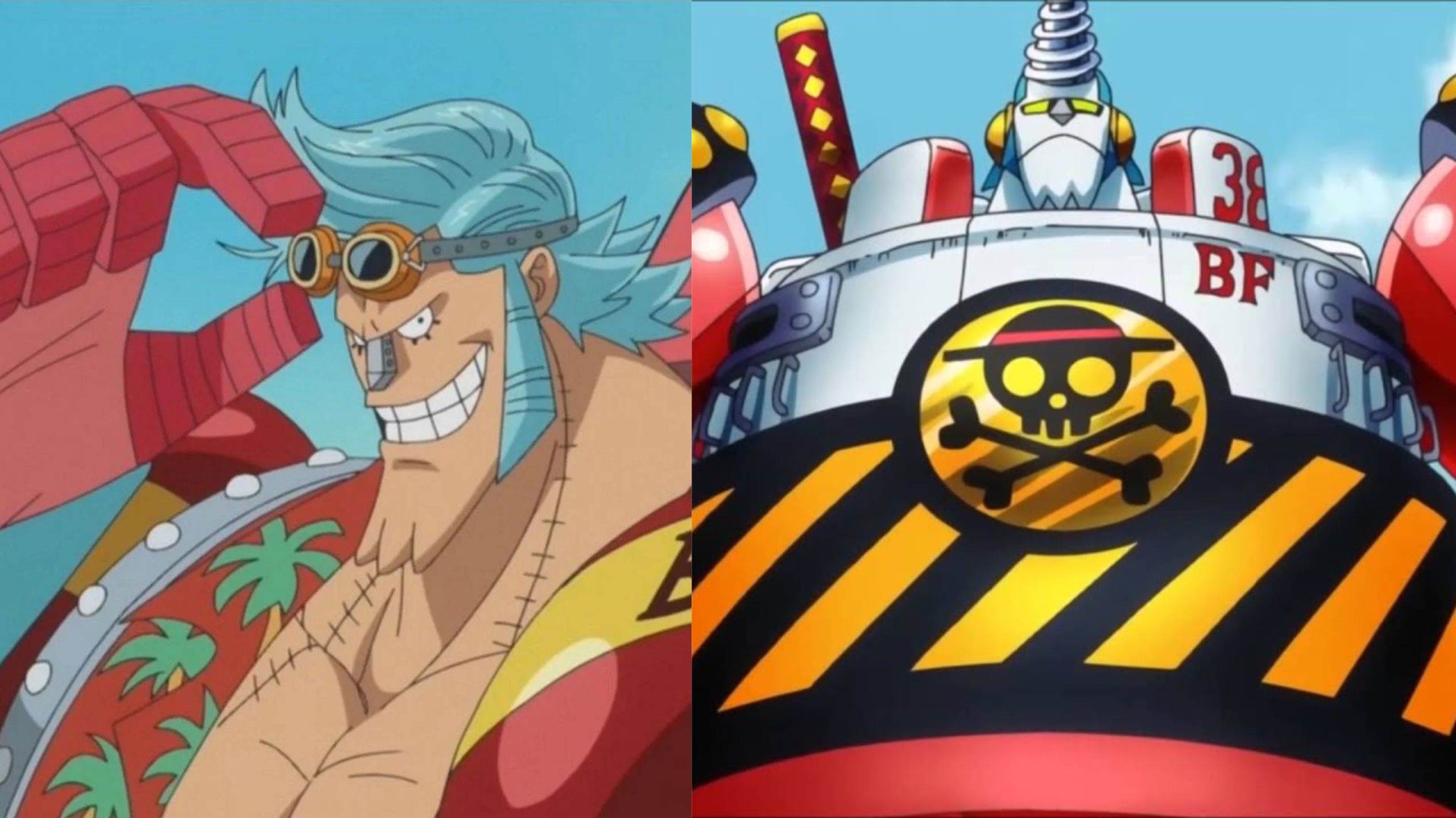 One Piece Vivre card hints that Queen could be Franky's father, leading to major fan theories and speculation