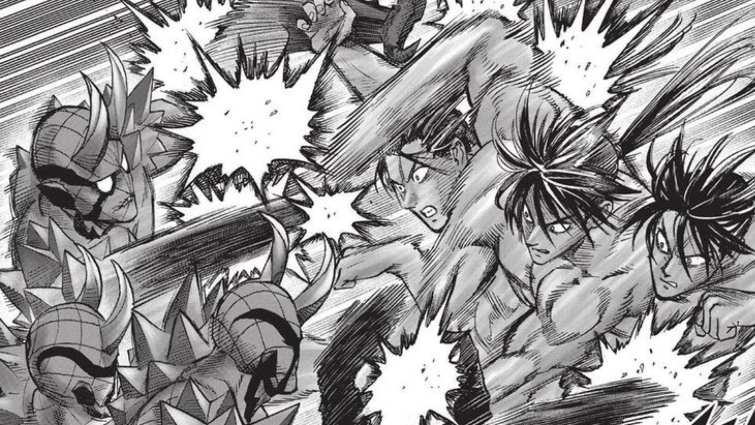 One Punch Man Chapter 203: Neo Leaders Revealed as Raiden Confronts Retired Superalloy Darkshine