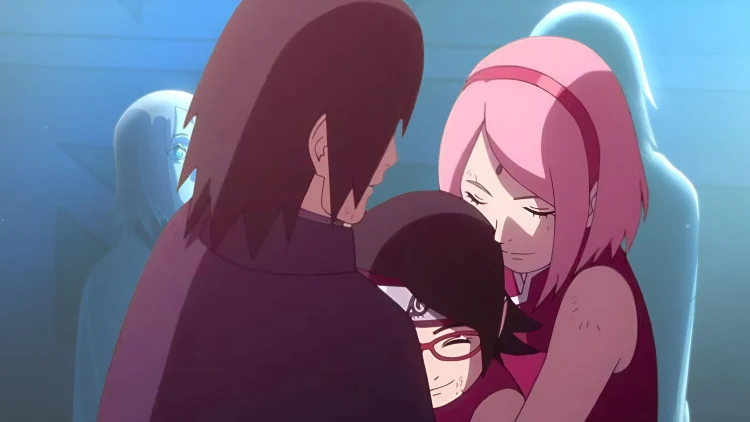 Studio Pierrot Turns Sasuke and Sakura’s Relationship Into a Comedic Moment With a Bizarre Family Photo in Boruto