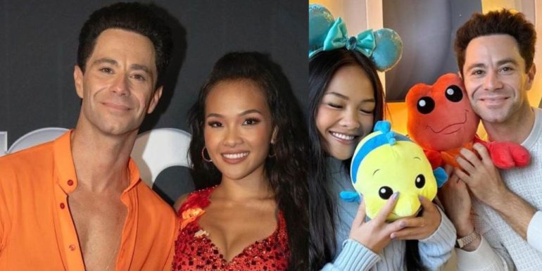 Jenn Tran and Sasha Farber