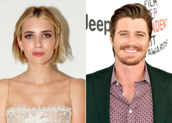 Emma Roberts and Garrett Hedlund (Image via Getty)