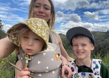 Hilary Duff and her Kids (Image via Getty)