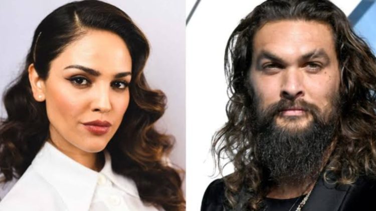 Jason Momoa and Eiza González (Credit: YouTube)